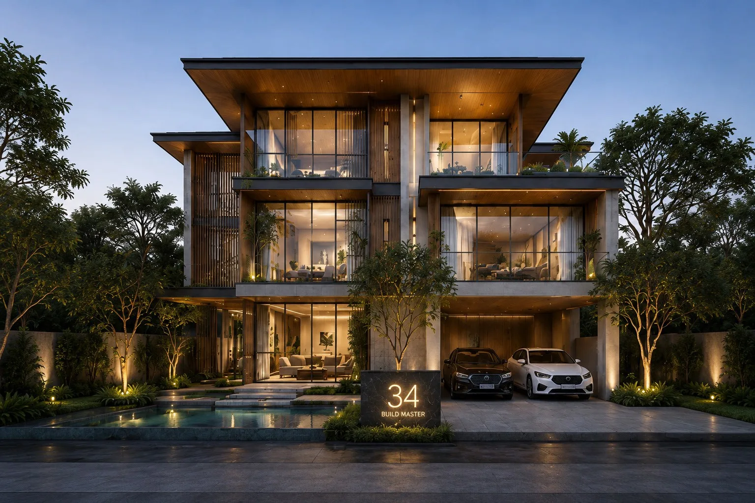 บ้านพักตากอากาศสไตล์วิลลาริมน้ำ